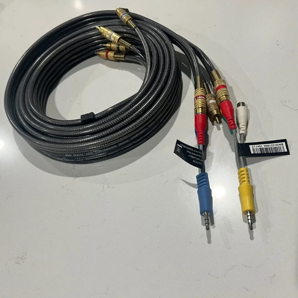 RCA 9ft Digital High Performance Component Video Cable — 5 connector BN39-02189A